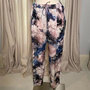 Haute Hippie Silk Cargo Pants